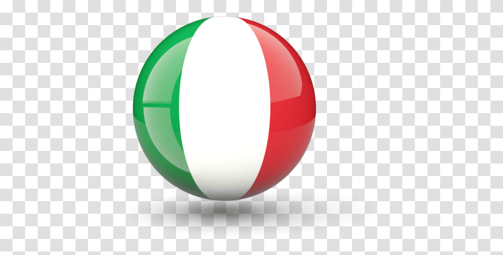 Italy Flag, Ball, Sphere, Balloon Transparent Png
