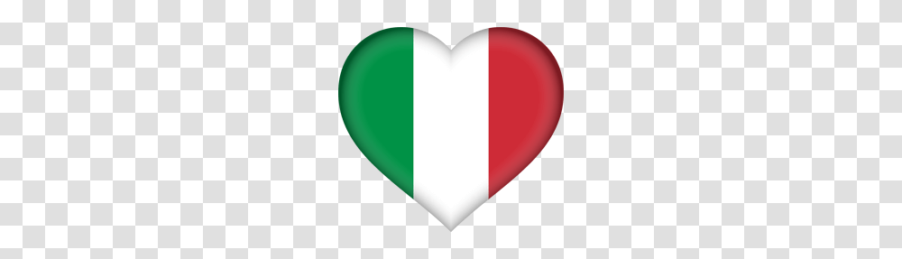 Italy Flag Clipart, Balloon, Heart Transparent Png