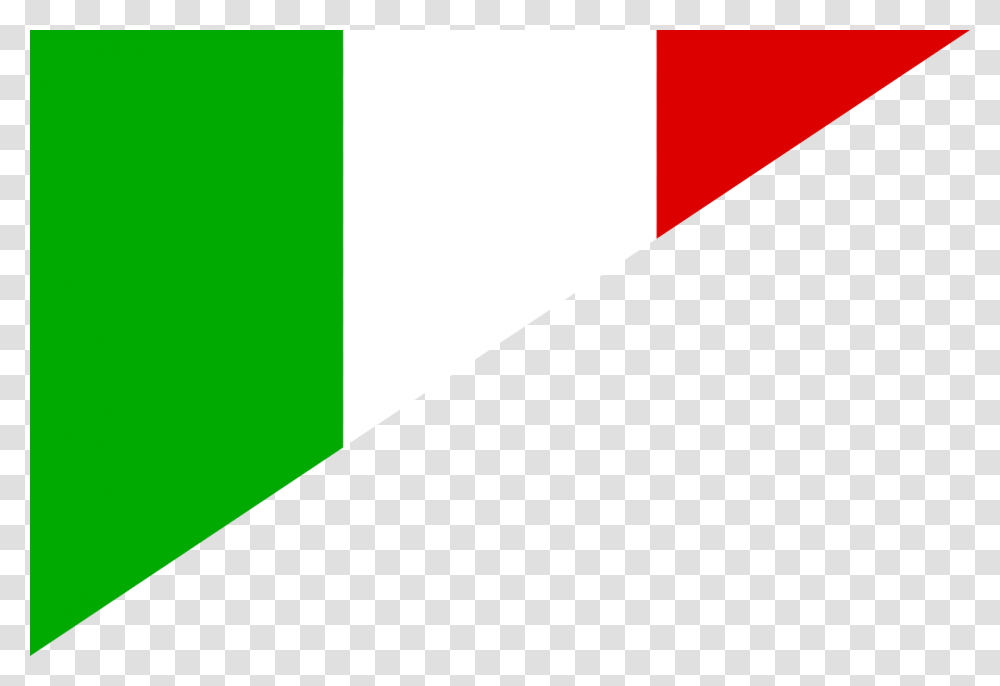 Italy Flag Diagonal, American Flag, Logo, Trademark Transparent Png