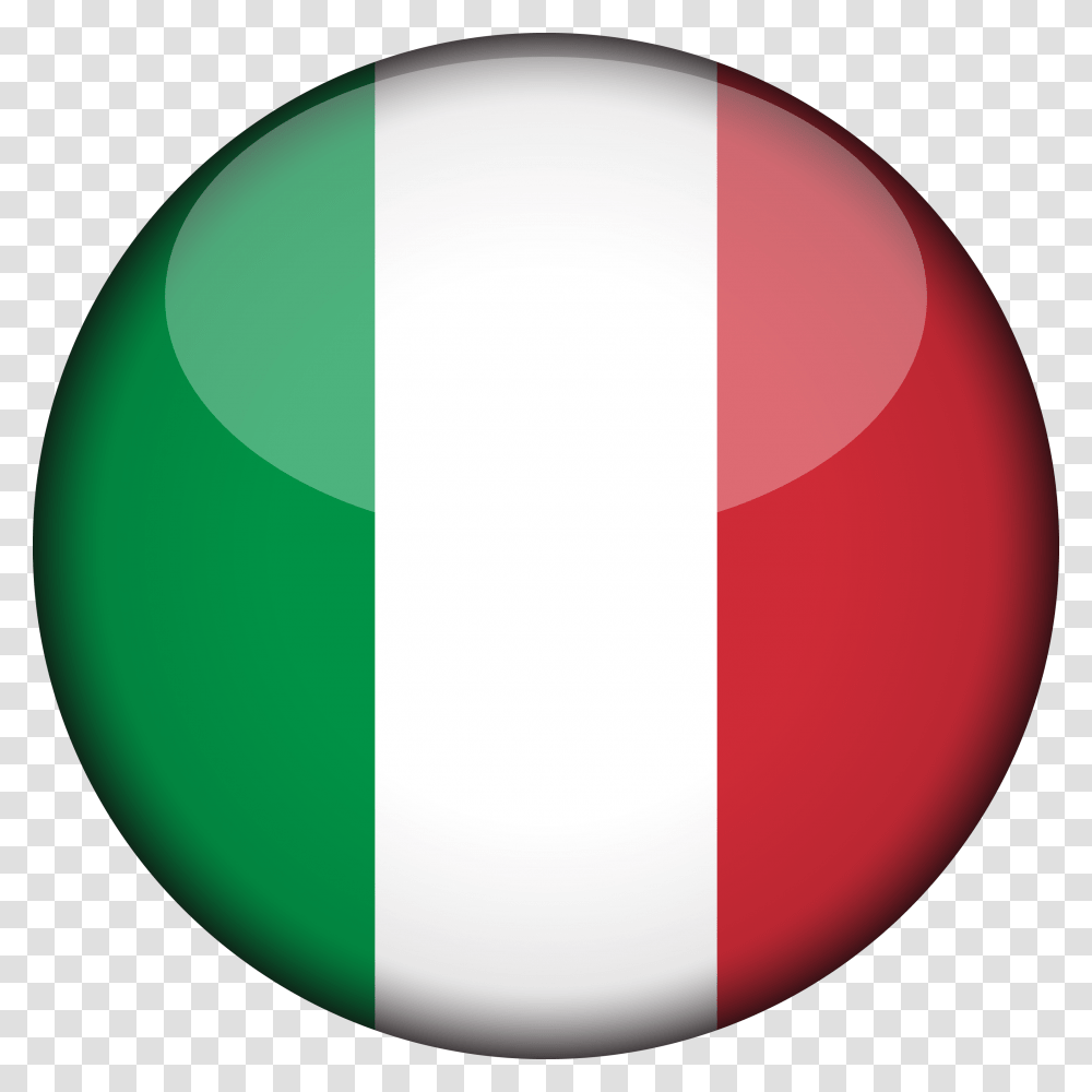 Italy Flag, Sphere, Balloon, Logo Transparent Png