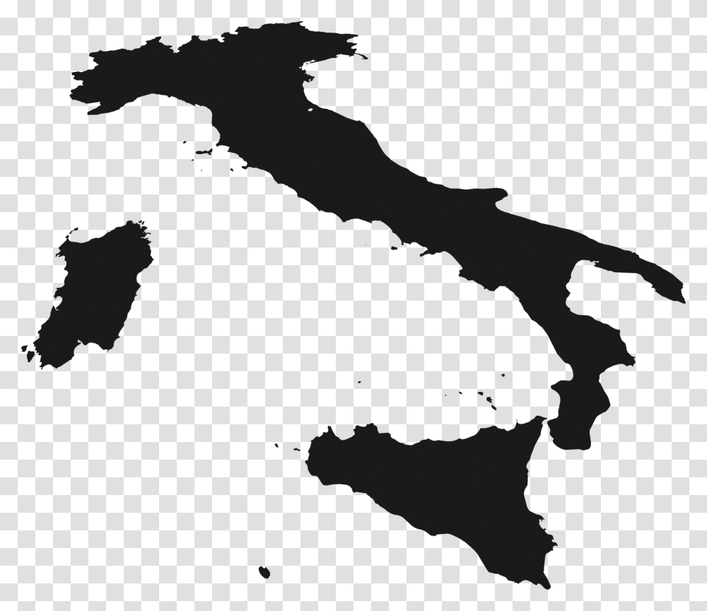 Italy, Map, Diagram, Plot, Outdoors Transparent Png