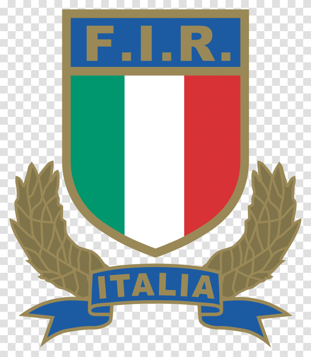 Italy National Rugby Union Team, Logo, Trademark, Emblem Transparent Png