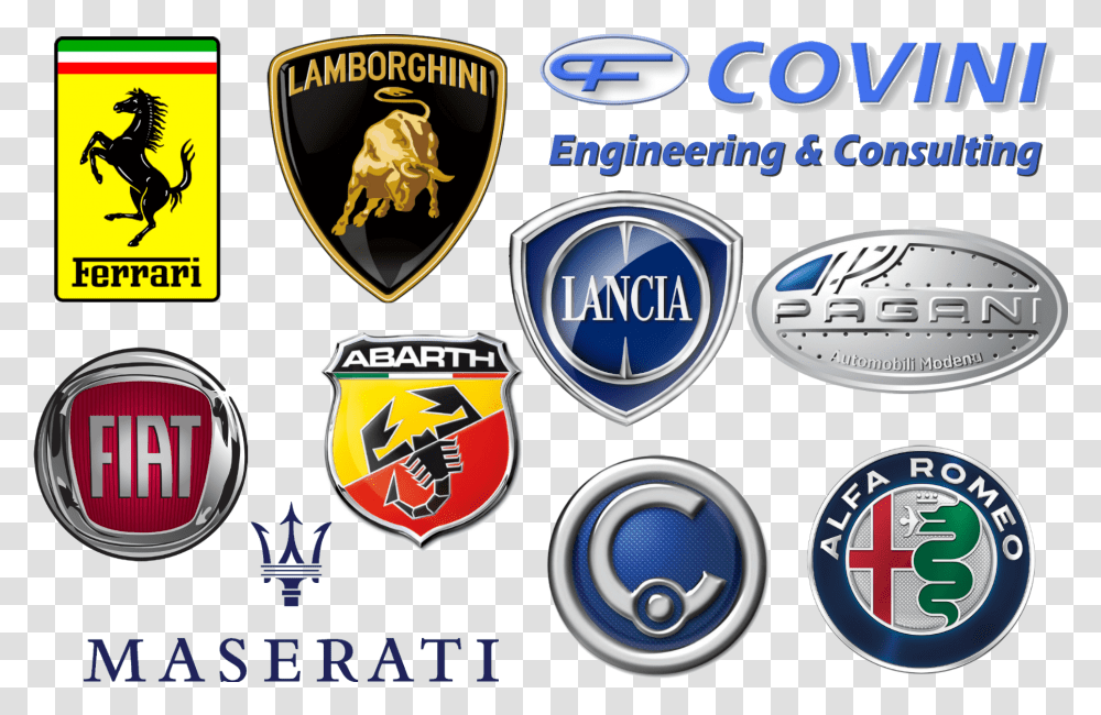 Italy Sport Car Brand, Logo, Trademark, Emblem Transparent Png