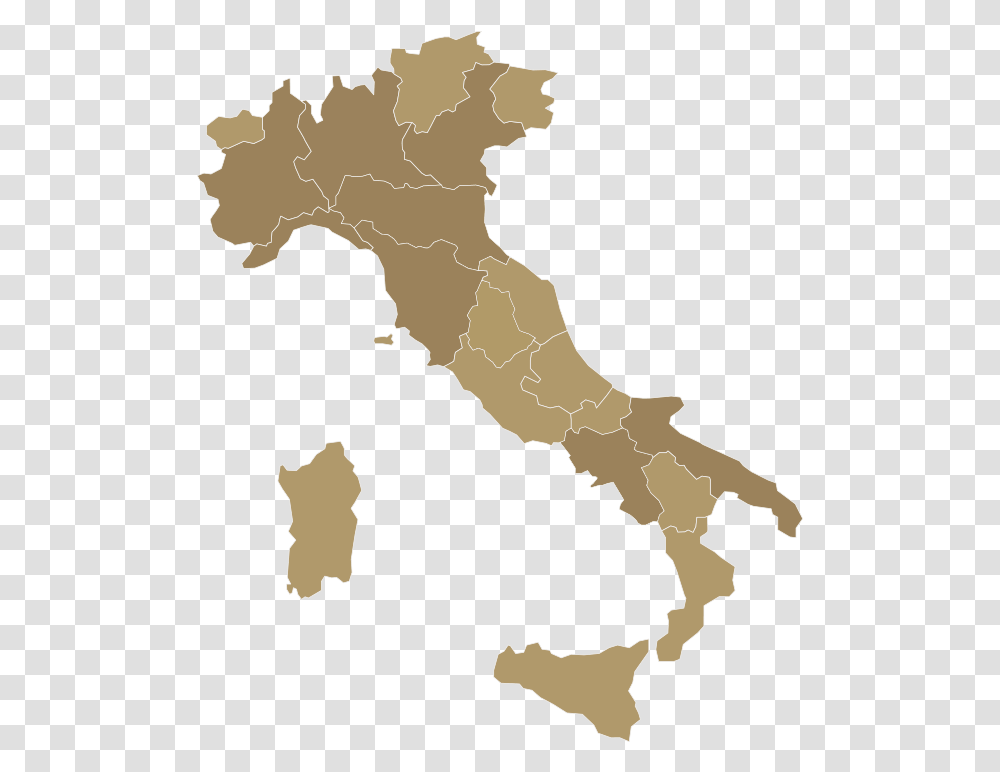 Italy Vector Map Royalty Free, Diagram, Outdoors, Plot, Land Transparent Png