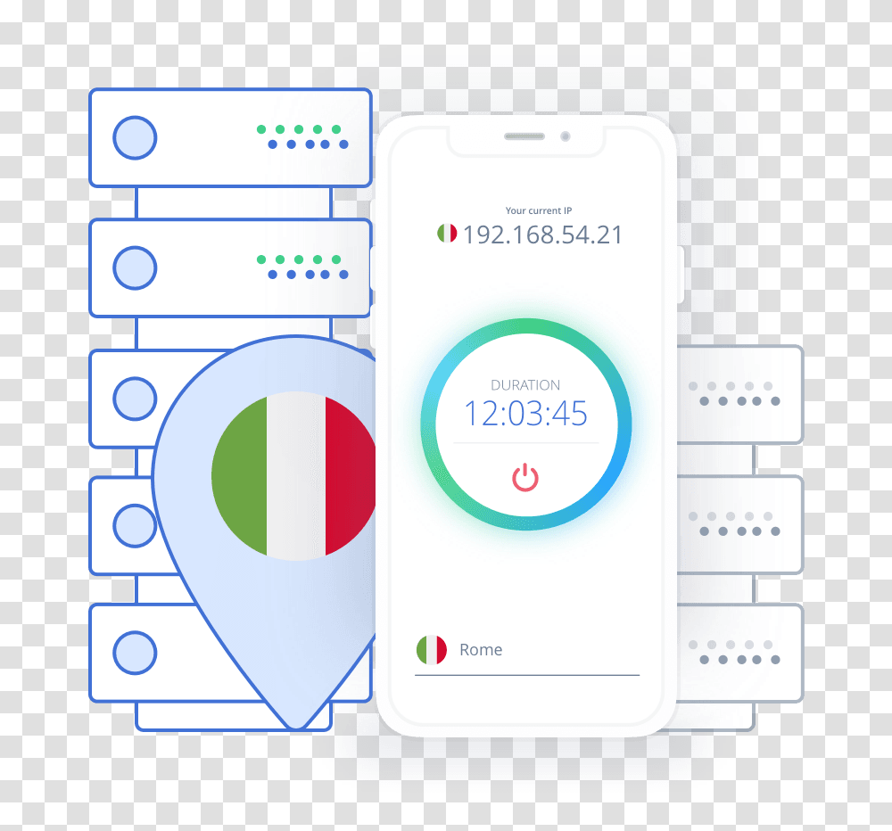 Italy Vpn Banner Virtual Private Network, Mobile Phone, Electronics, Cell Phone Transparent Png