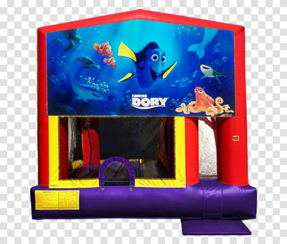 Item Image Bounce House, Fish, Animal, Inflatable, Arcade Game Machine Transparent Png