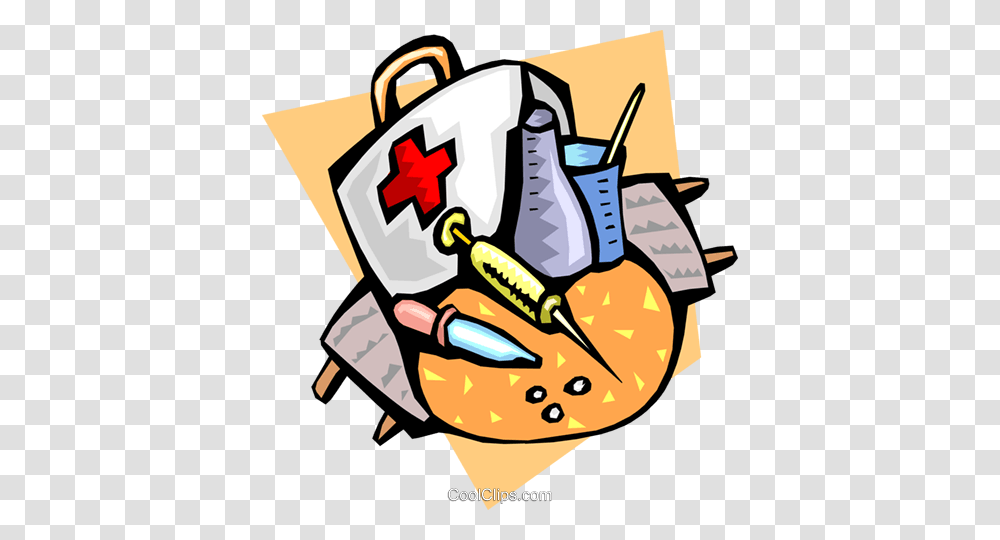 Items In A Doctors Bag Royalty Free Vector Clip Art Illustration, Dynamite, Bomb, Weapon, Weaponry Transparent Png