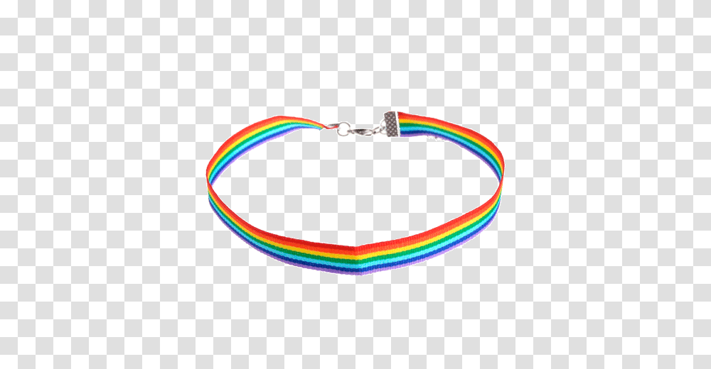 Itgirl Shop Rainbow Thick Choker, Bracelet, Jewelry, Accessories, Accessory Transparent Png