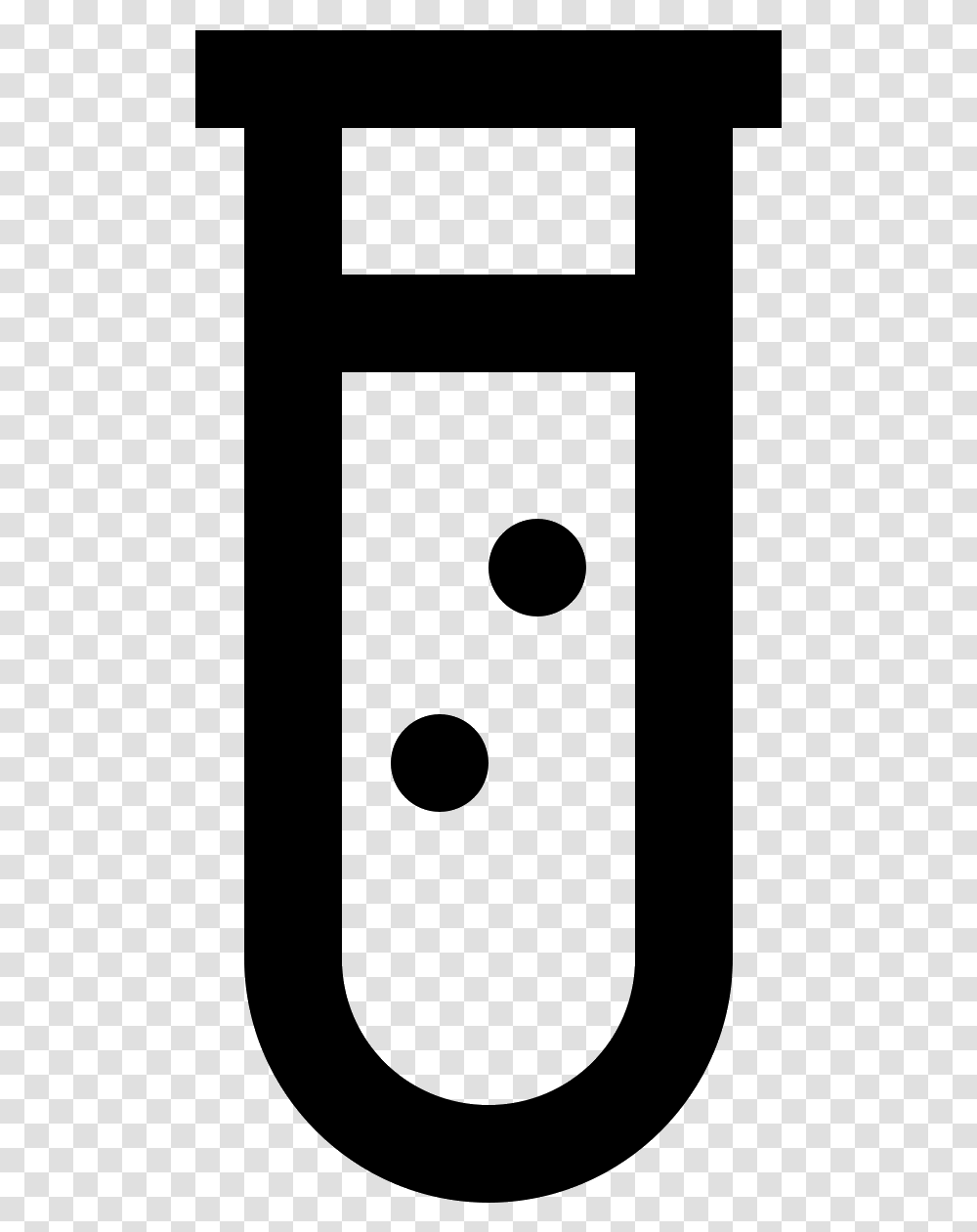 Itquots A Logo Of A Thin Test Tube Black And White, Gray, World Of Warcraft Transparent Png