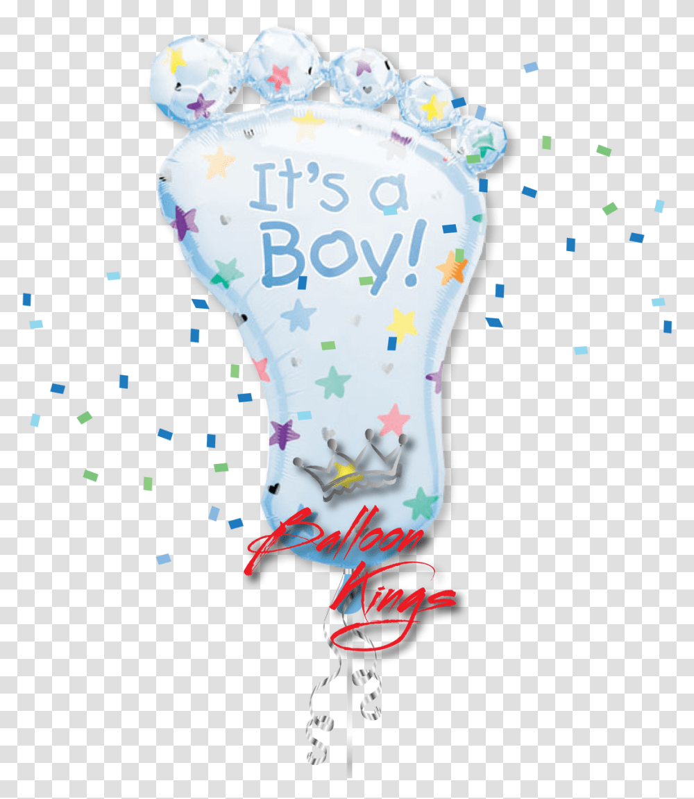 Its A Boy Foot It's A Girl, Light, Ball, Paper, Confetti Transparent Png