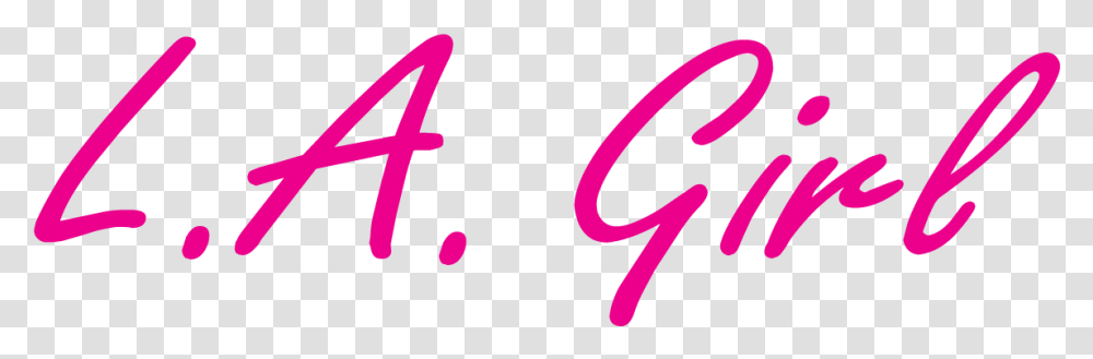 Its A Girl La Girl Cosmetics Logo, Handwriting, Label, Alphabet Transparent Png