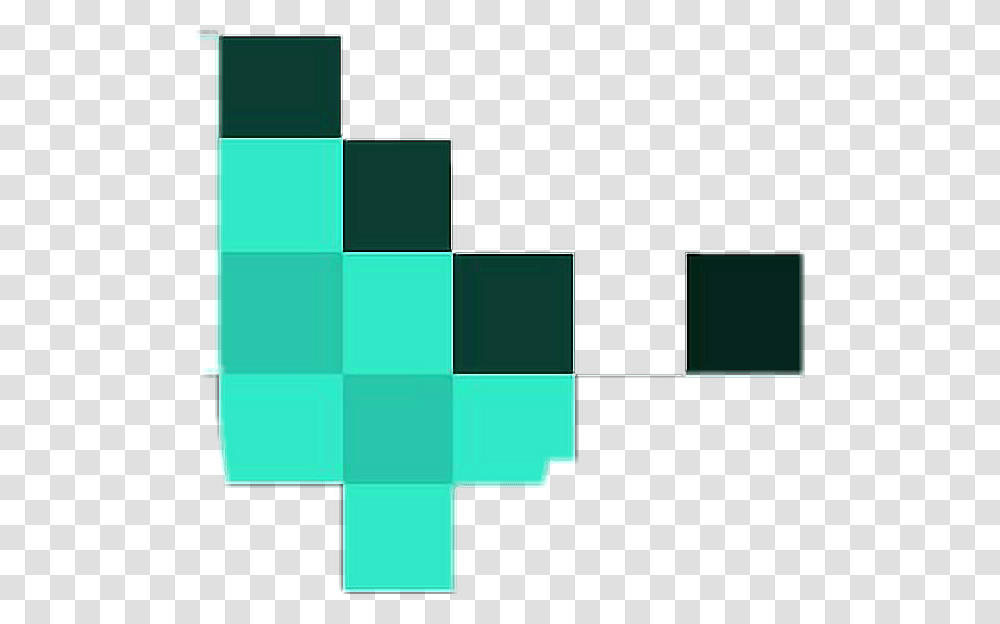 Its A Piece Of Diamond Sword, Green, Pattern Transparent Png