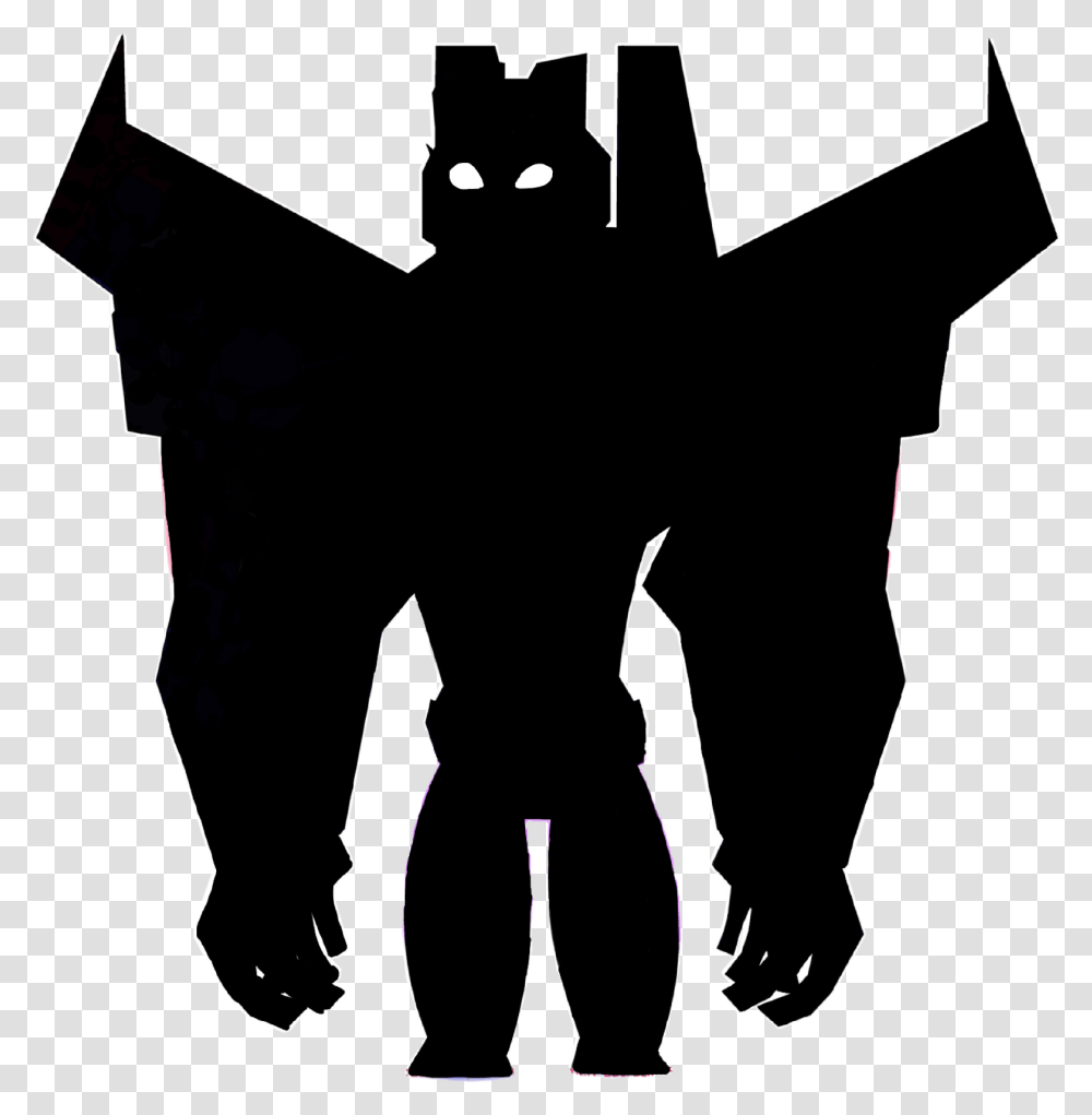 Its A Shaodow Seeker Is It An Autobot Illustration, Hand, Silhouette, Prison, Stencil Transparent Png