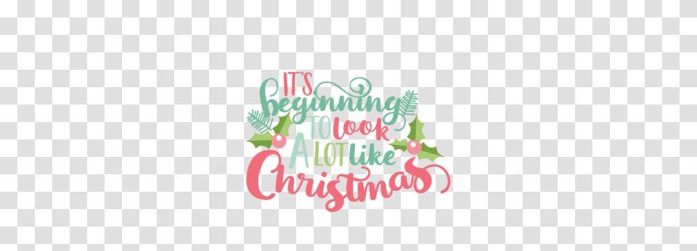 Its Beginning To Look A Lot Like Christmas My Miss Kate, Label, Plant, Poster Transparent Png