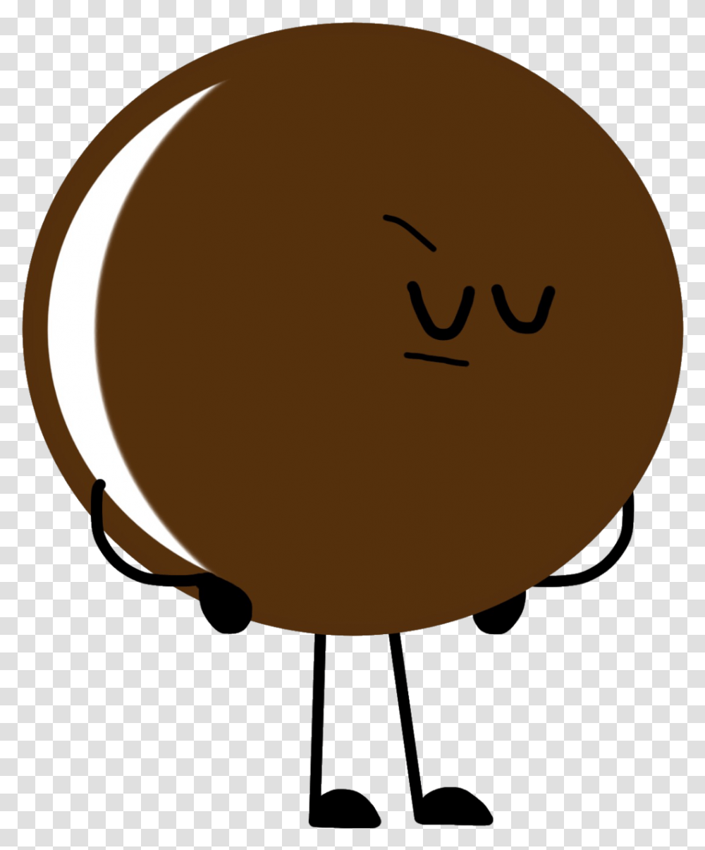 Its Chocolate Chip Oreo Not Cookie By Ball Cartoon Chocolate Chip, Balloon, Plant, Fruit, Food Transparent Png