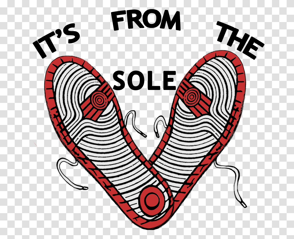 Its From The Sole, Label, Heart, Mustache Transparent Png