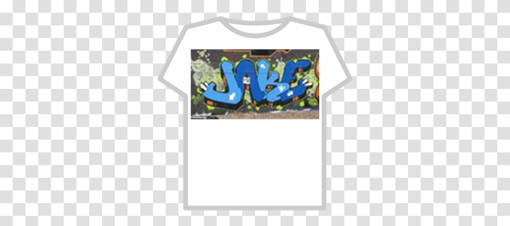 Its My Real Name Jake In Graffiti Roblox Vanossgaming New, Clothing, Sleeve, Long Sleeve, Text Transparent Png