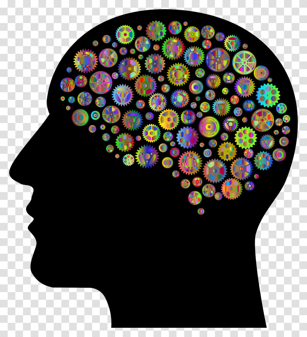 Its Not You Its Your Unconscious Head With Brain Clipart, Pattern, Ornament, Fractal Transparent Png