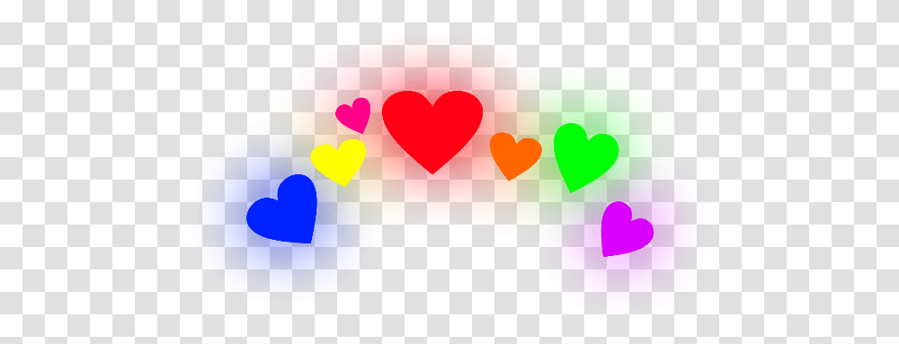 Itsjagbirhearts Crown Colorful Rainbow Pride Heart, Balloon, Light, Pattern Transparent Png