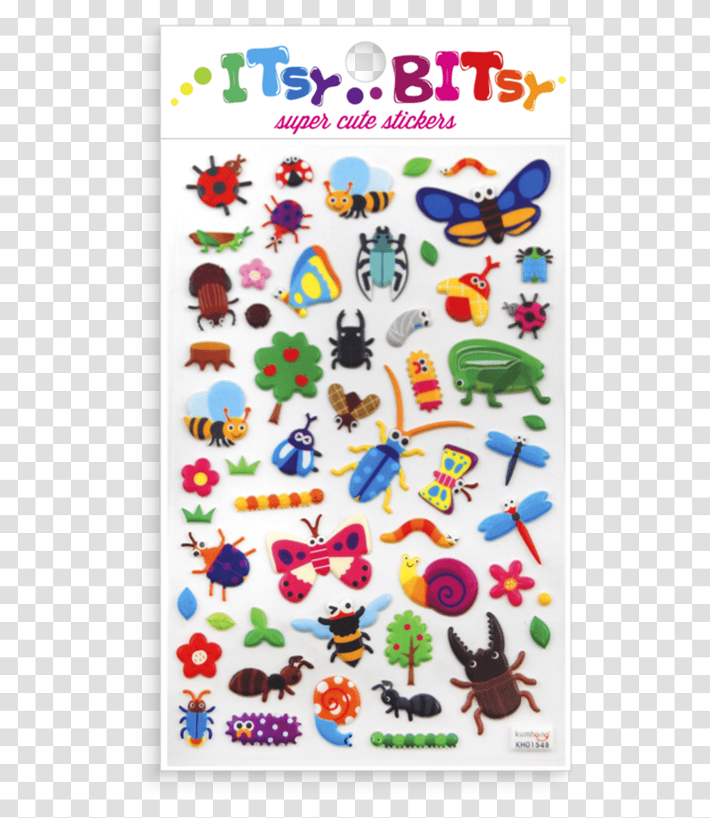 Itsy Bitsy Stickers Googly Eyes Cats Stickers, Toy, Alphabet, Pattern Transparent Png