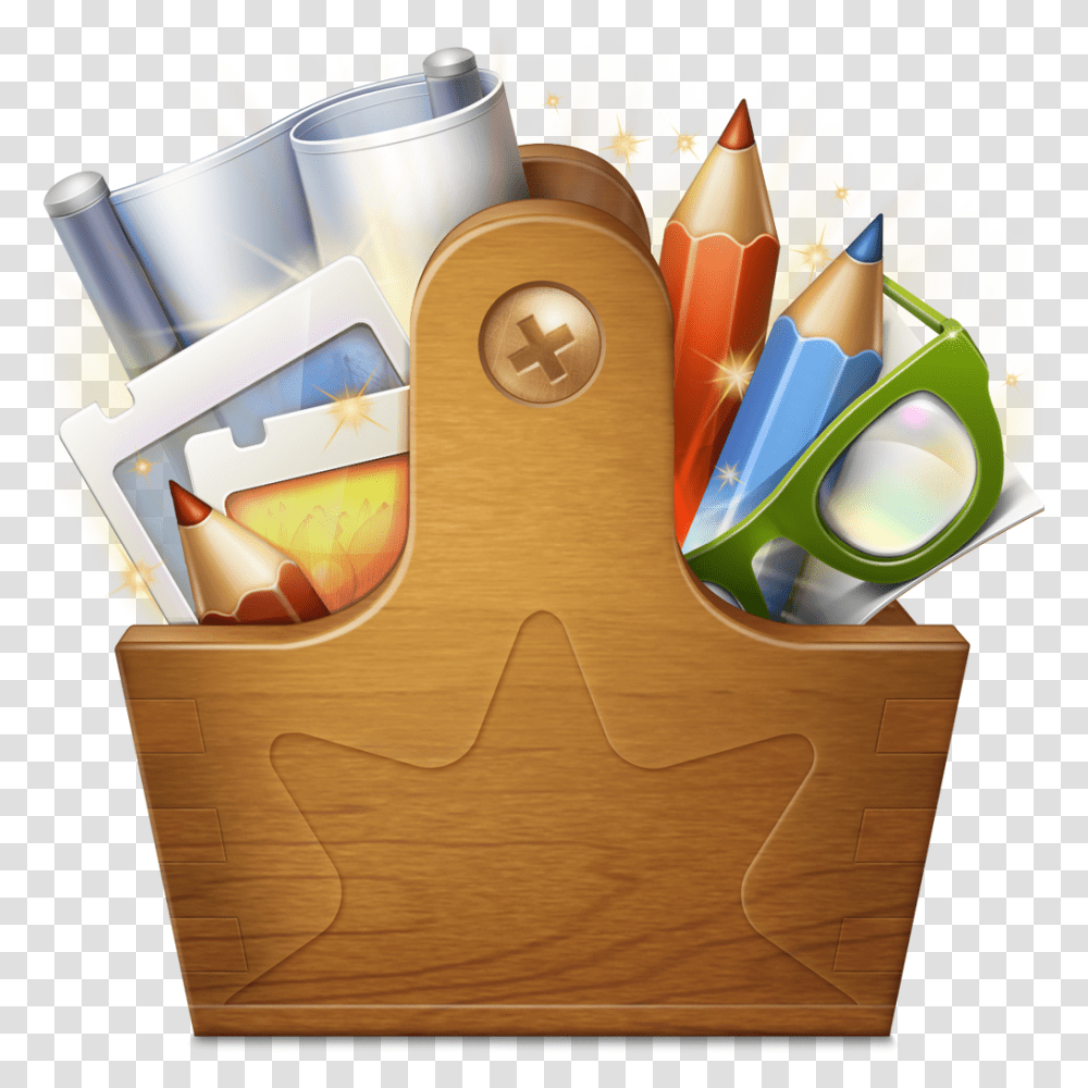 Itunes Cliparts Tools In Box Icon, Pencil, Birthday Cake, Dessert, Food Transparent Png