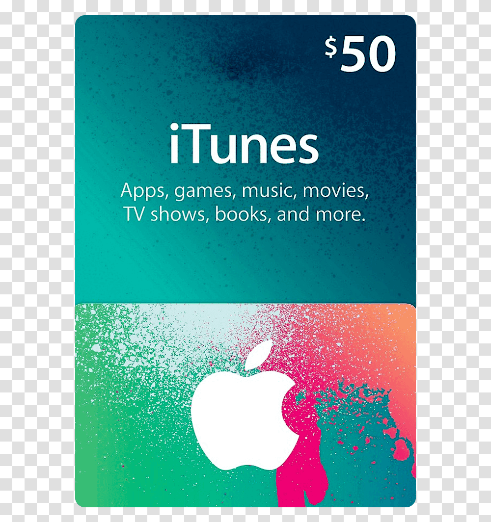 Itunes Gift Card Itunes Gift Card, Poster, Advertisement, Paper Transparent Png