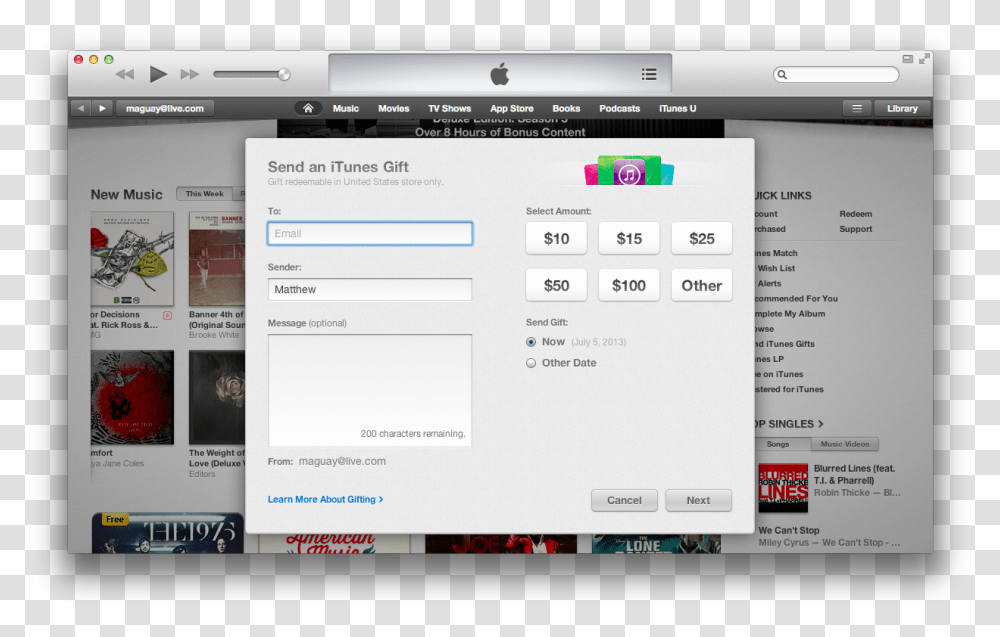 Itunes Gift Card Operating System, File, Electronics, Computer, Webpage Transparent Png