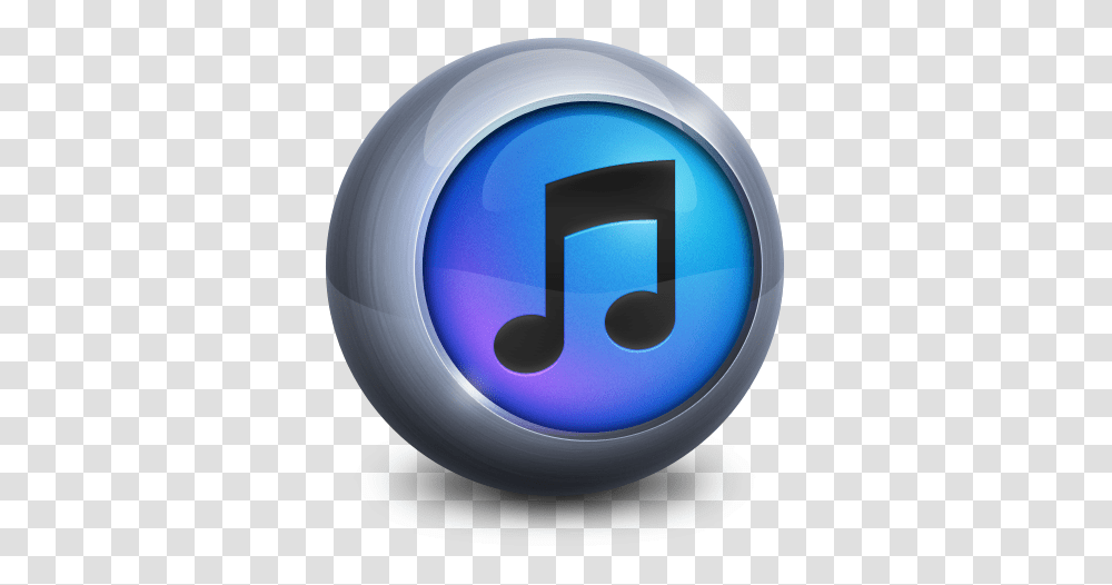 Itunes Icon Music Symbols Round Hd, Sphere, Jacuzzi, Tub, Hot Tub Transparent Png