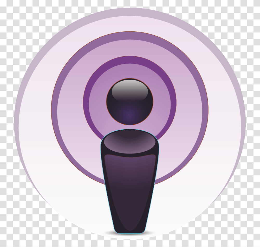 Itunes Podcast Logo Podcast Logo Background, Purple, Sphere, Dvd, Disk Transparent Png