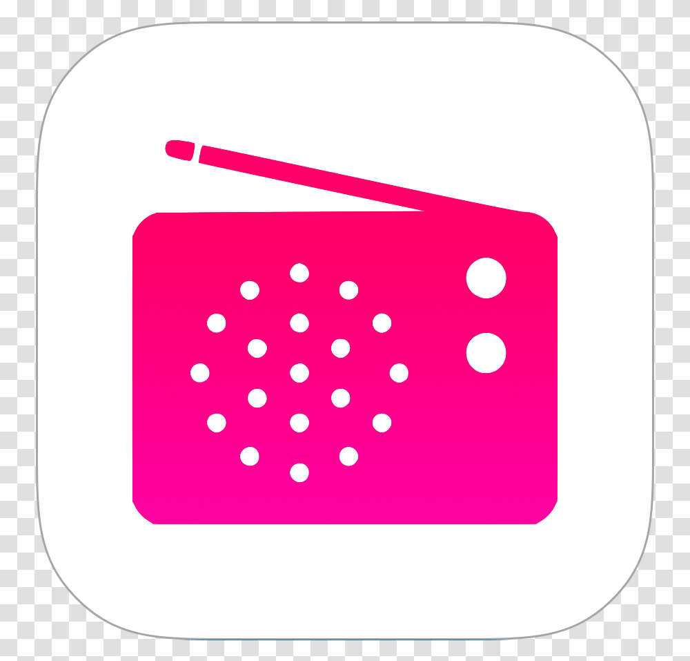 Itunes Radio Icon, First Aid, Texture, Polka Dot, Label Transparent Png
