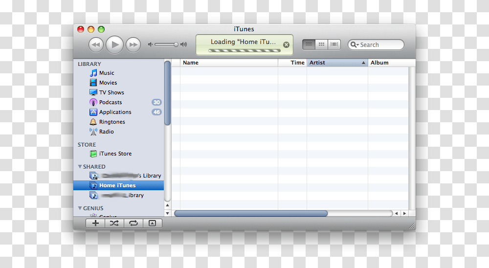 Itunes Sharing Itunes, Page, Electronics, Monitor Transparent Png