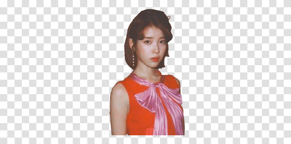 Iu Palette Girl, Face, Person, Performer, Female Transparent Png