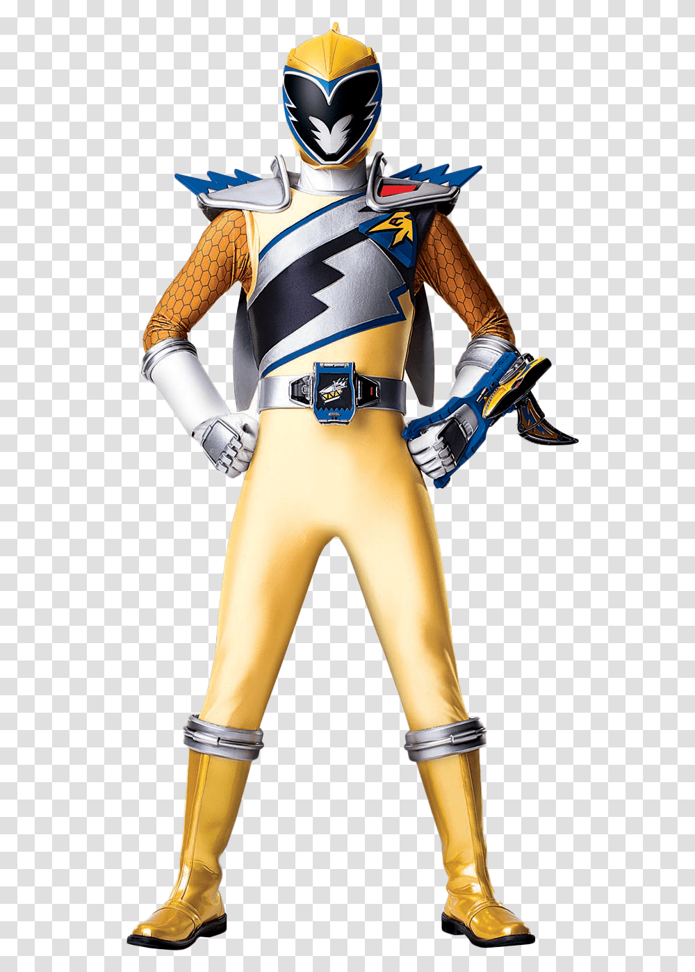 Ivan Gold Dino Charge Ranger, Costume, Apparel, Person Transparent Png