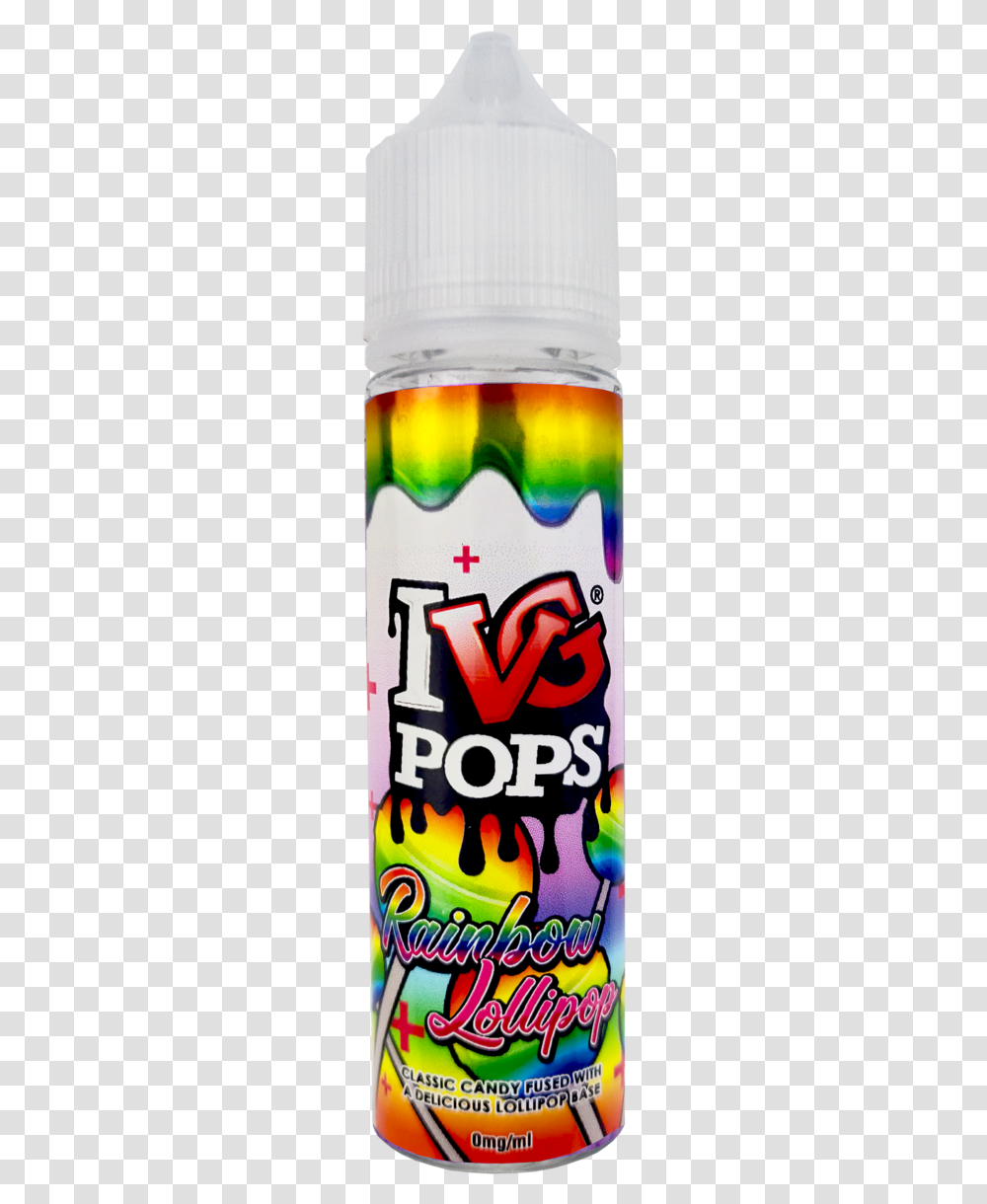 Ivg Rainbow Pops E Liquid 50ml Short Fill Baby Bottle, Label, Alphabet, Sticker Transparent Png