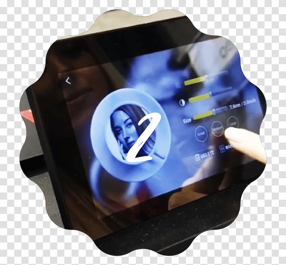 Iview Latte Art Printer Selfie Printer On Coffee Foam Emblem, Helmet, Apparel, Electronics Transparent Png