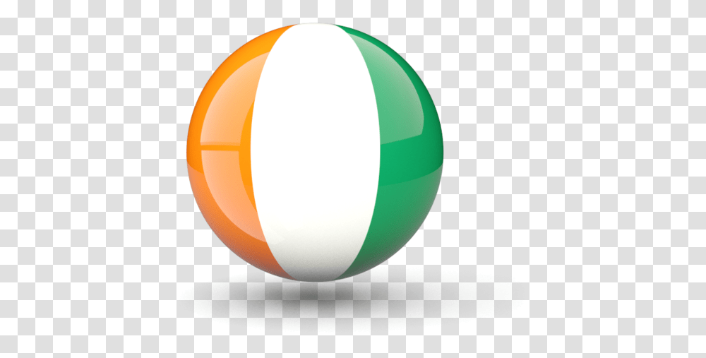 Ivory Coast Flag Ivory Coast Flag Icon, Ball, Sphere, Balloon Transparent Png