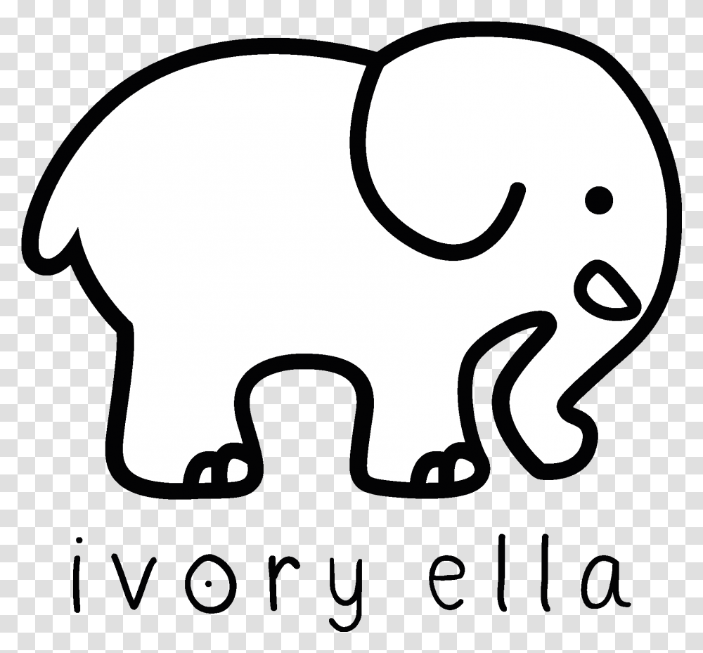 Ivory Ella Logo Download Vector Ivory Ella Logo, Silhouette, Animal, Mammal, Stencil Transparent Png