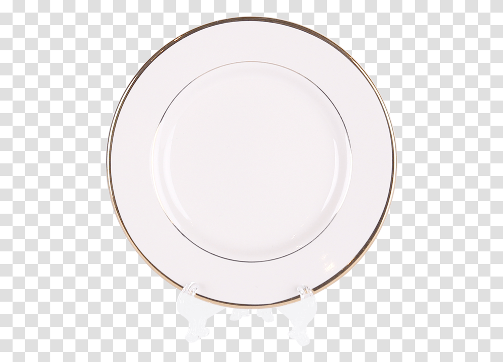 Ivory With Gold Border Circle, Porcelain, Pottery, Saucer Transparent Png