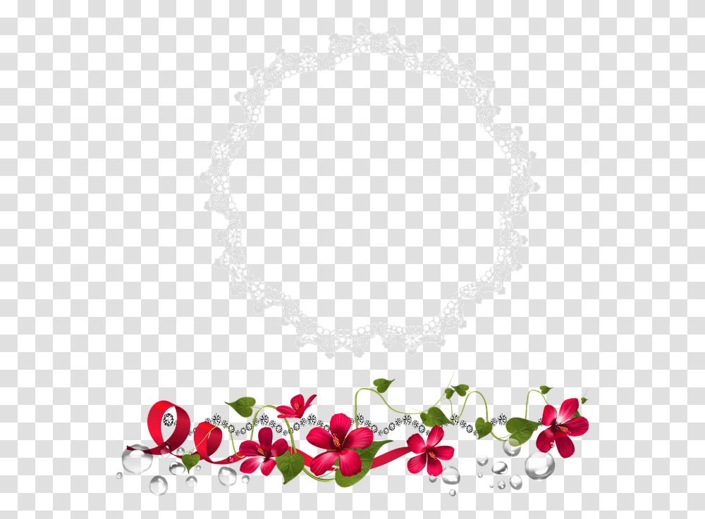 Ivy Border Bingkai Bunga Dan Pita, Pattern, Floral Design Transparent Png