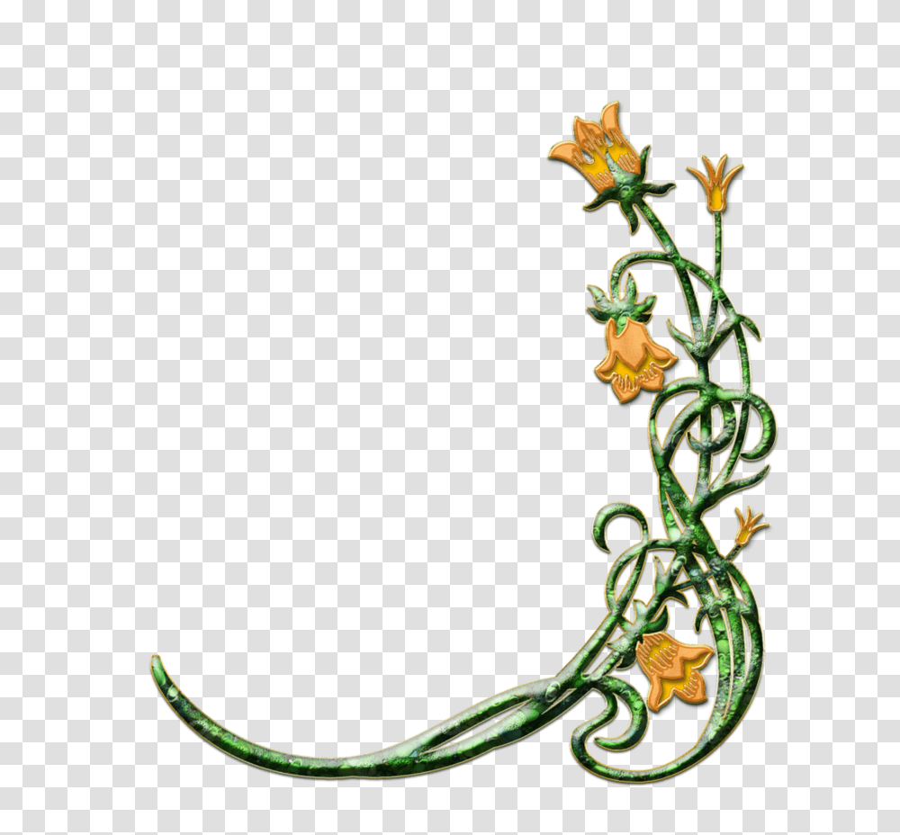 Ivy Corner Frame Flowers For Funeral Program, Floral Design, Pattern, Graphics, Art Transparent Png