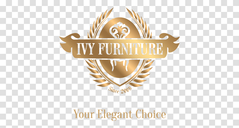 Ivy Furniture Logo For A Furniture Business, Symbol, Trademark, Poster, Advertisement Transparent Png