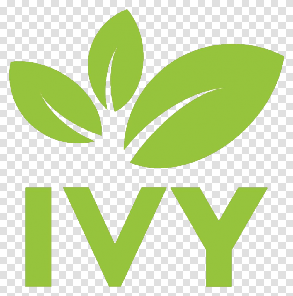 Ivy Logo Emblem, Leaf, Plant, Green, Vase Transparent Png