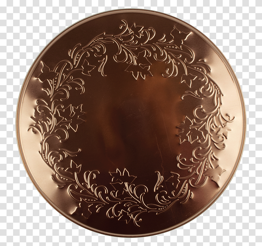 Ivy Texture Circle, Bronze, Birthday Cake, Dessert, Food Transparent Png