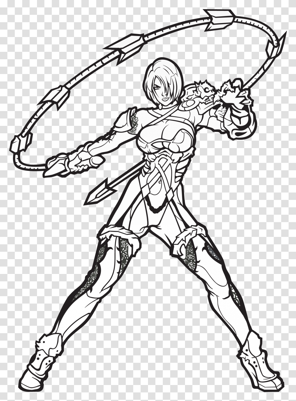 Ivy Valentine Figpin, Person, Drawing, People Transparent Png