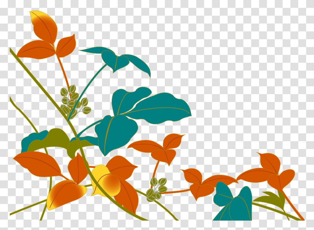 Ivy Vine Autumnal Leaves Wild Free Image On Pixabay Clip Art, Leaf, Plant, Graphics, Floral Design Transparent Png