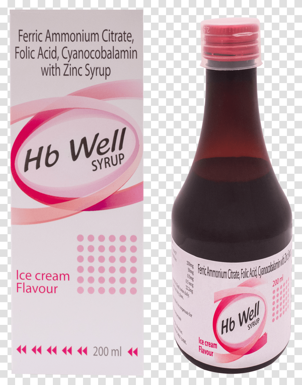 Iwell Syrup, Bottle, Beverage, Drink, Seasoning Transparent Png