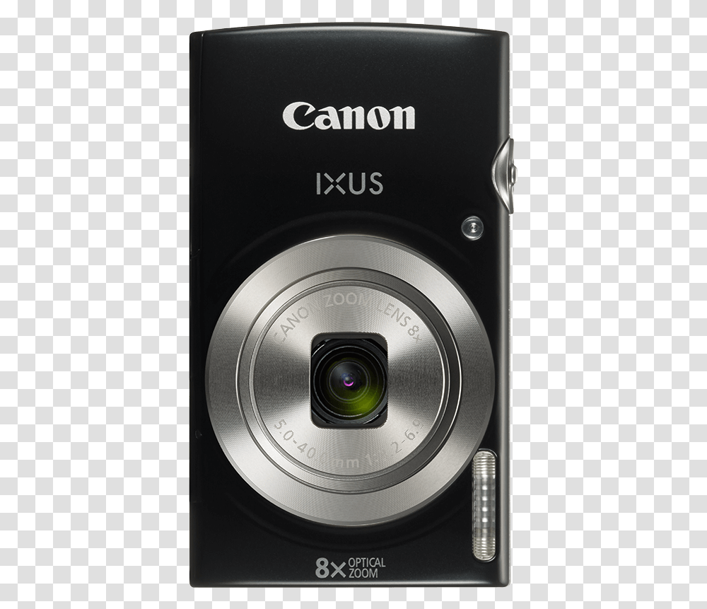 Ixus 185 Bk Frt Canon, Camera, Electronics, Digital Camera Transparent Png