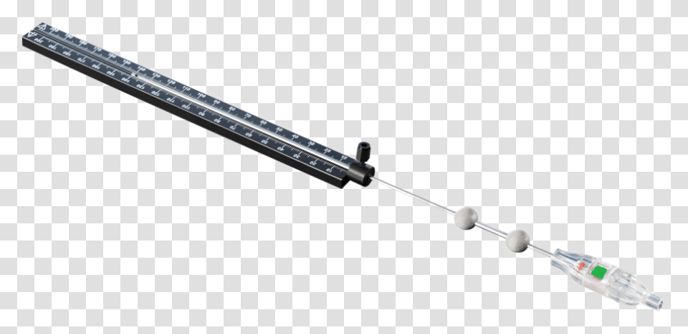Izimed Medtronic Navigated Biopsy Needle Reynolds Fine Carbure 049 Black Pens, Machine, Weapon, Weaponry Transparent Png