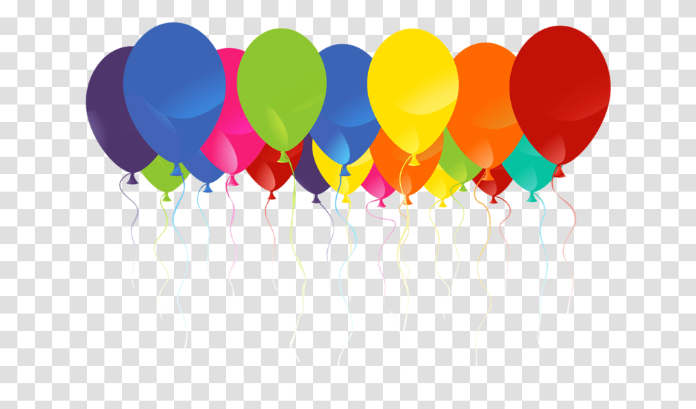 Izobrazhenie Dlya Plejkasta Birthday Balloons Border Transparent Png