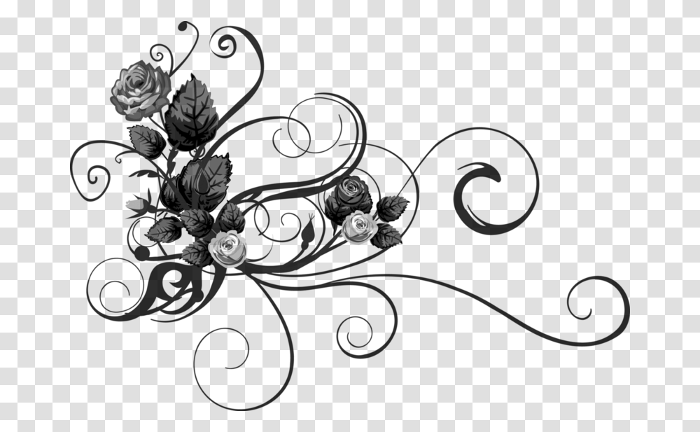 Izobrazhenie Dlya Plejkasta White Flower Flourish, Gray, World Of Warcraft Transparent Png